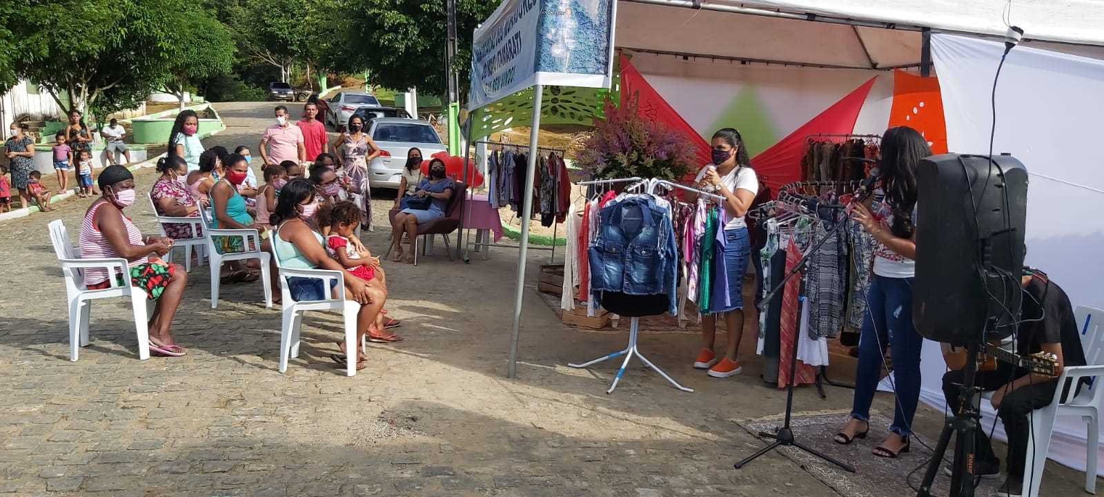 Camacã: Mães do Novo Itamarati (Biscó) são contempladas com o II Brechó Solidário